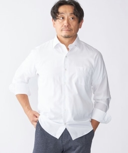 SHIPS: オープンカラー コットン リネン マドラスチェック プル