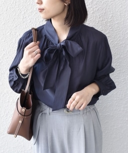 一部追加予約》【WEB限定】〈手洗い可能〉ストレッチ ジョーゼット