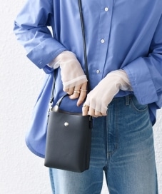 SHIPS any:〈手洗い可能〉裏起毛 ビジュー クルーネック コンパクト