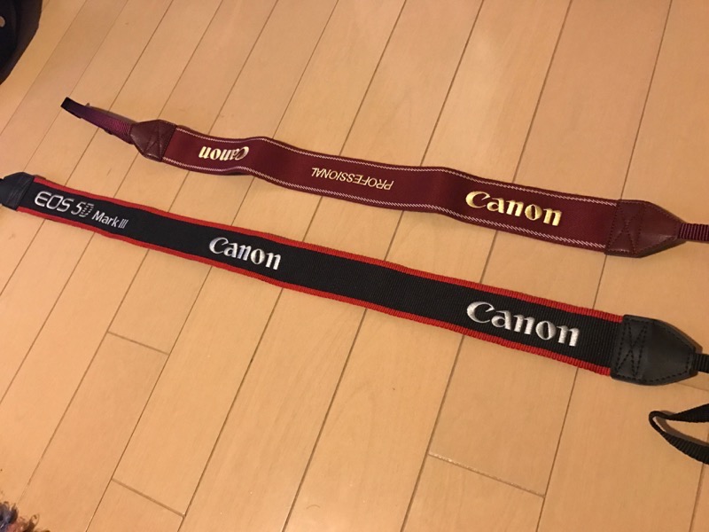 Canon プロフェッショナルストラップ】に変えてみた！ストラップの