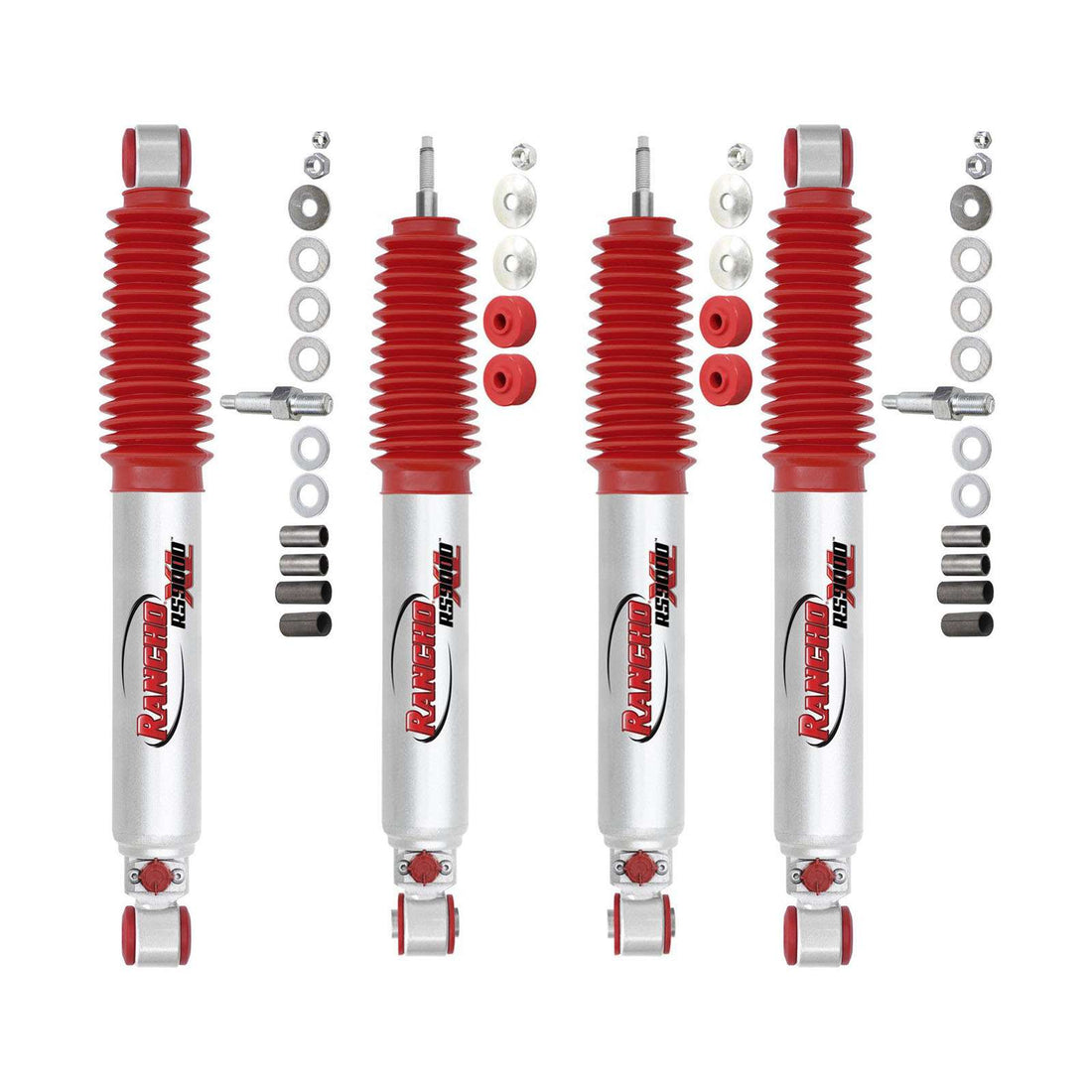 Rancho RS9000XL Adjustable Shocks Set for 1986-1995 Jeep Wrangler 4WD