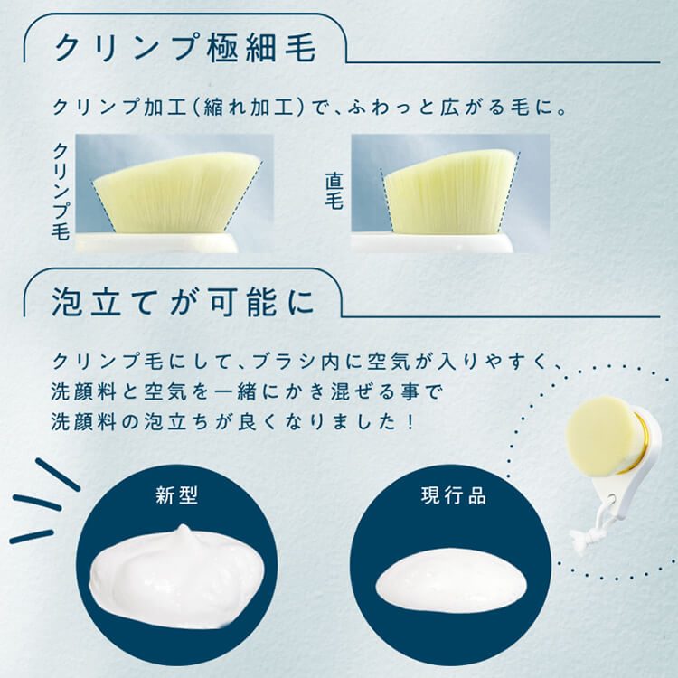 リッチホイップブラシ（Rich Whip）シリーズ | 濃密洗顔 | 粧美堂株式会社