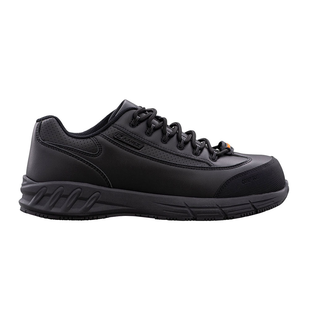 Shop Black Mens Express Slip Resistant Composite Toe Work Shoes