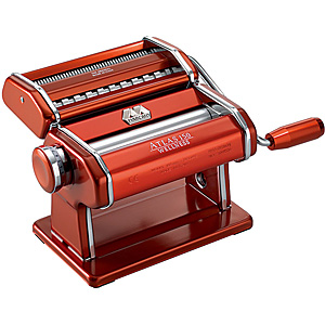 アトラス プレミアムカラー パスタマシーン No.020404 レッド - 調理