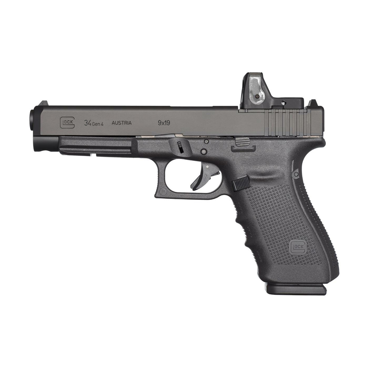 Glock 34 Gen 4 MOS, 17 Round Semi Auto Handgun, 9mm - Shoot Straight