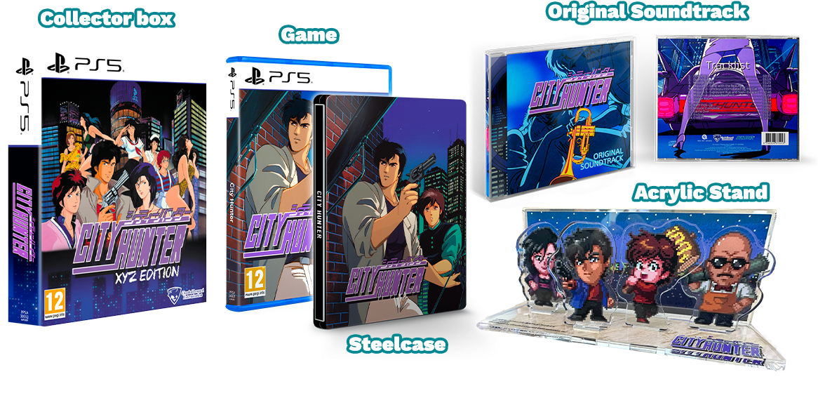 City Hunter XYZ Edition PS5 Nicky Larson