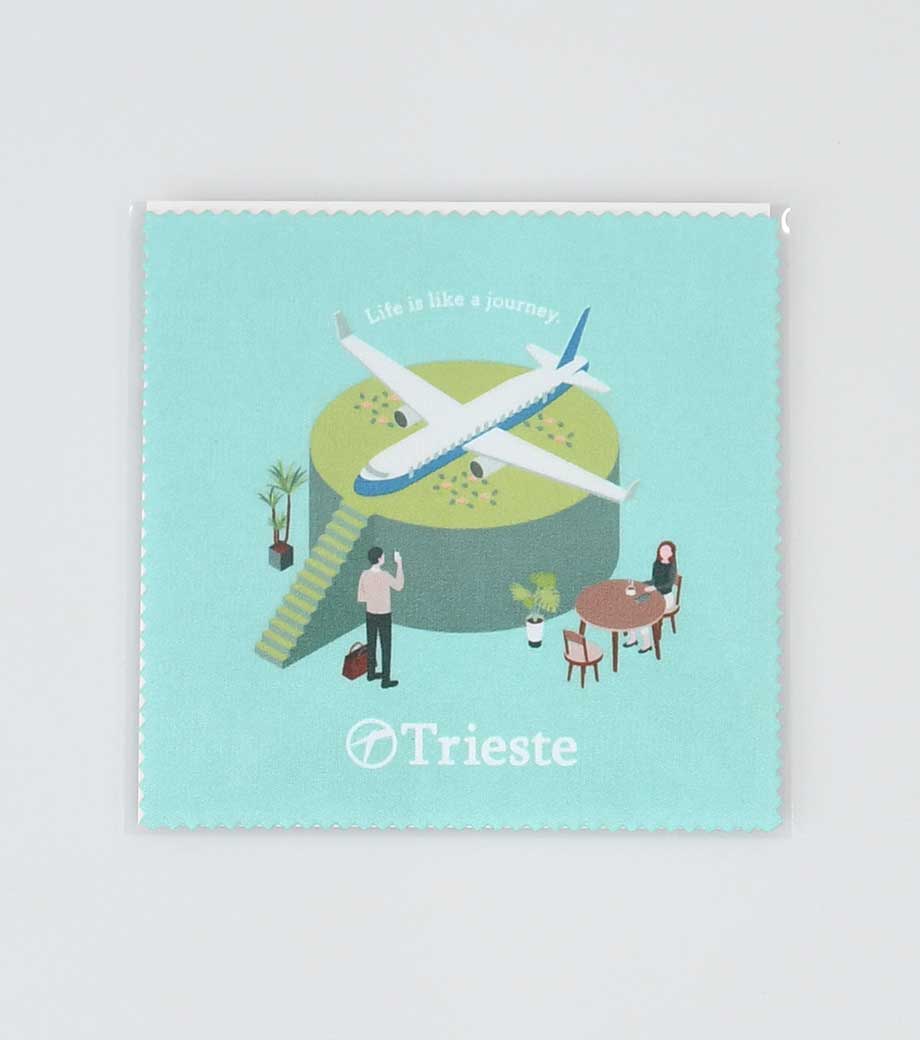 全面フルカラー印刷】オリジナルマイクロファイバークロス(100×100