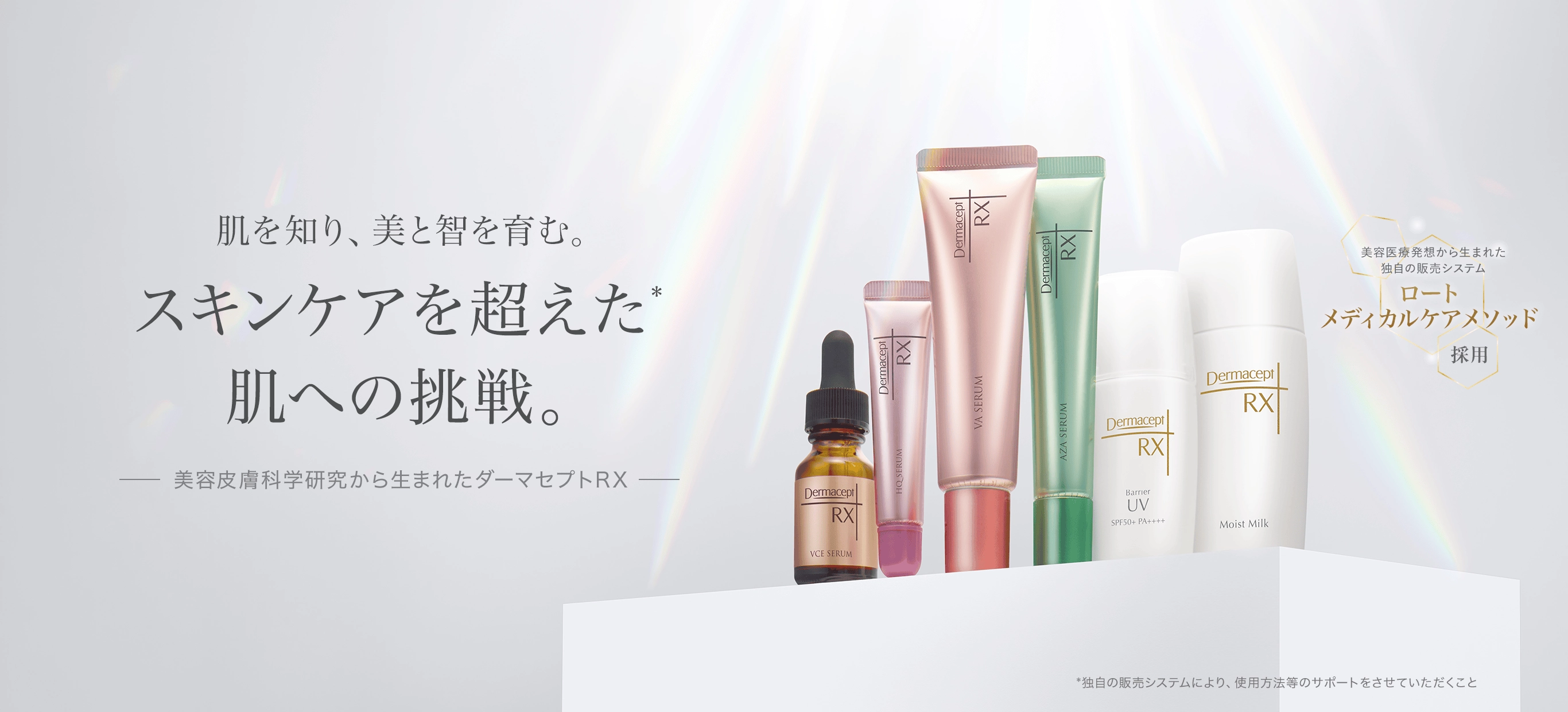 ダーマセプトブランドサイト | ロート製薬オンライン【公式】