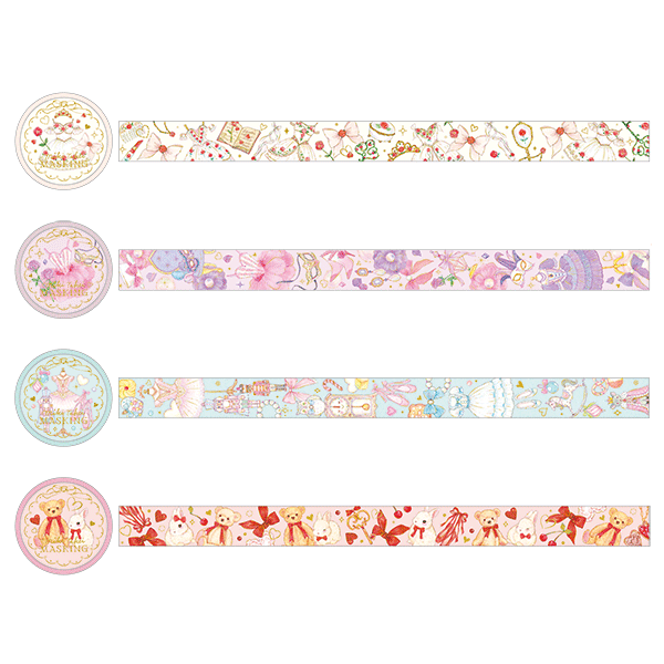 ☆限定商品 バレエ たけいみき マスキングテープ | バレエ用品や