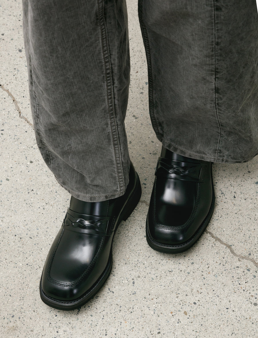 Our Legacy Nakano Shoe Glazed Black Leather M – Neighbour