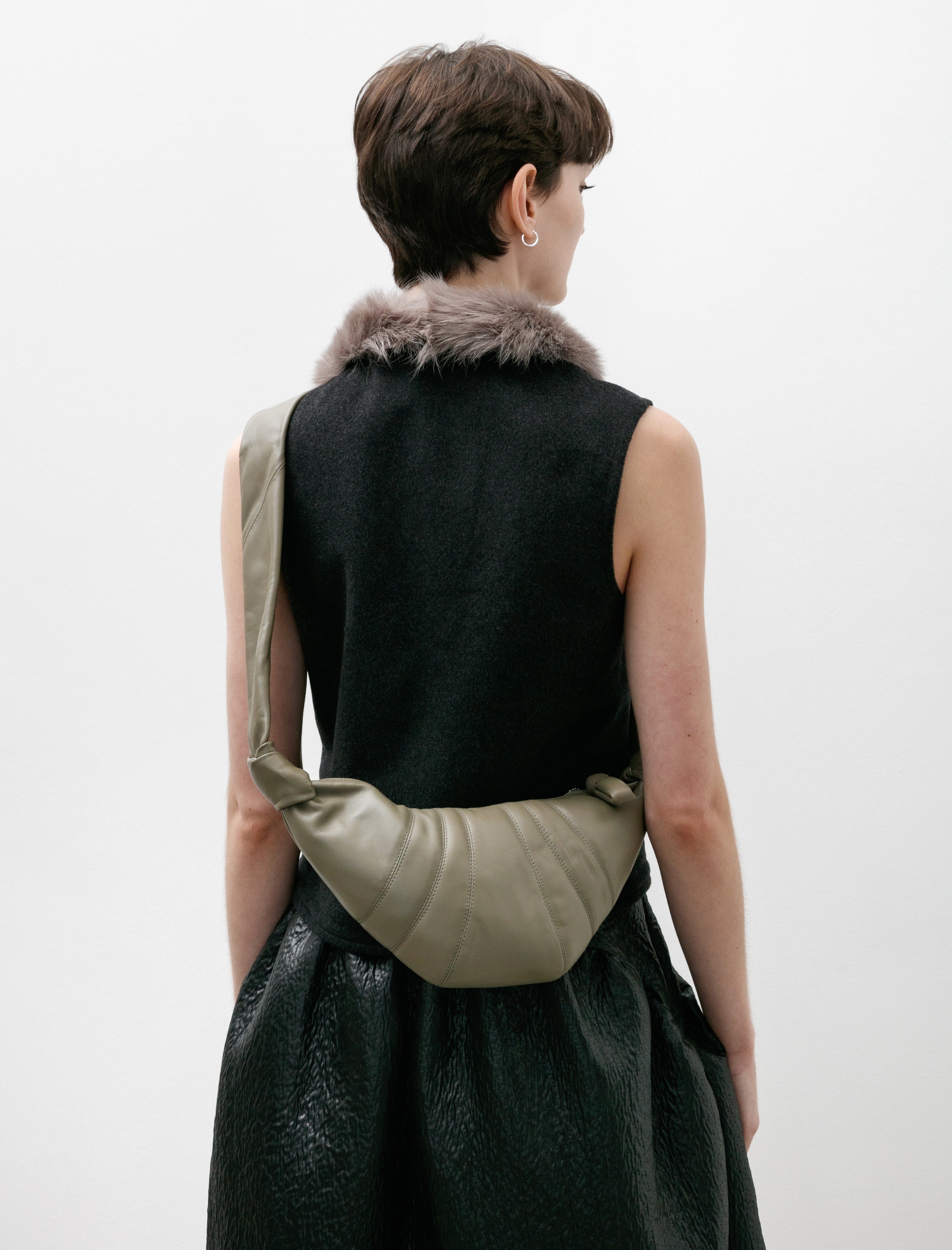 Lemaire Small Croissant Bag Dark Sage – Neighbour