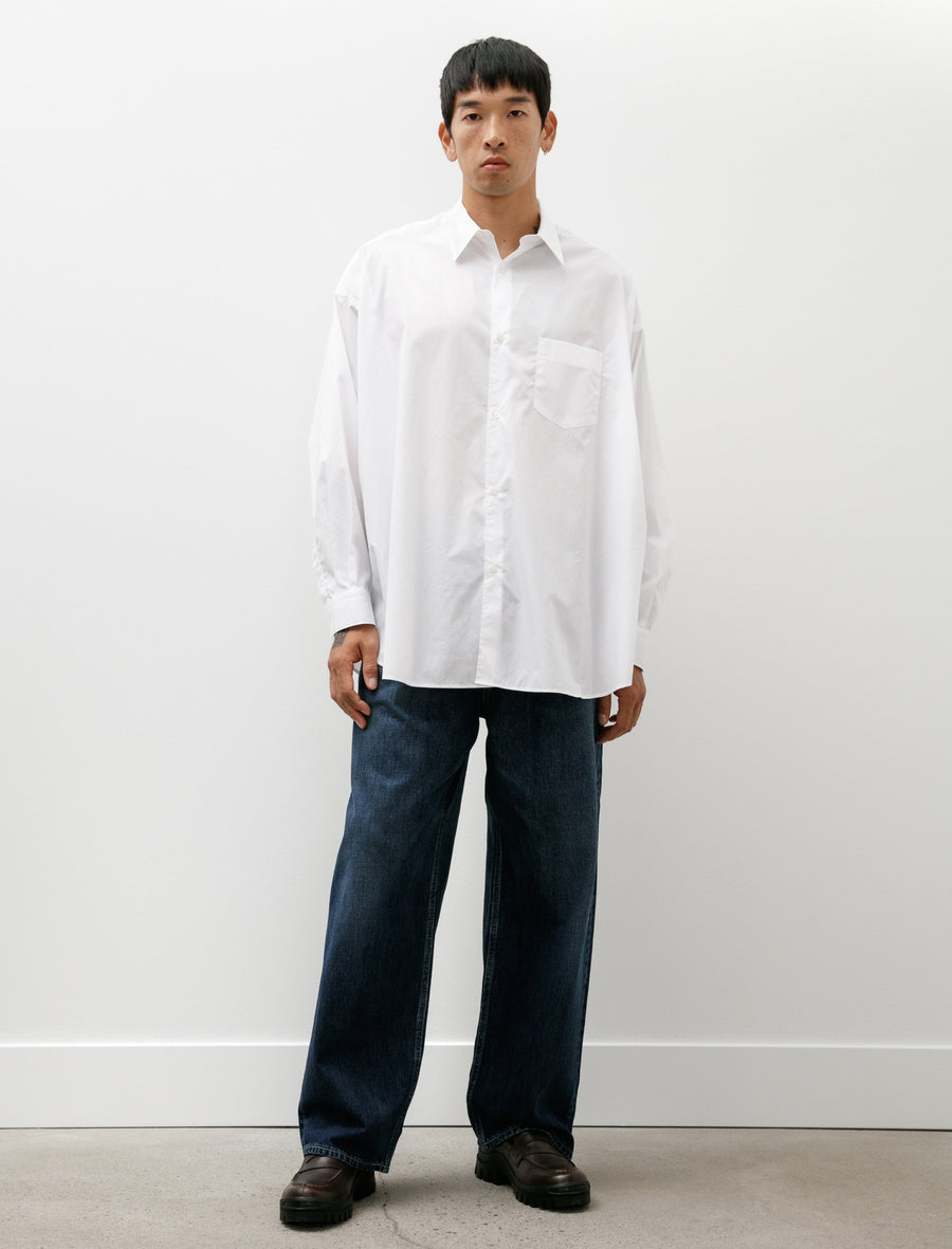 Graphpaper Selvage Denim Two Tuck Pants Indigo Dark Fade – Neighbour