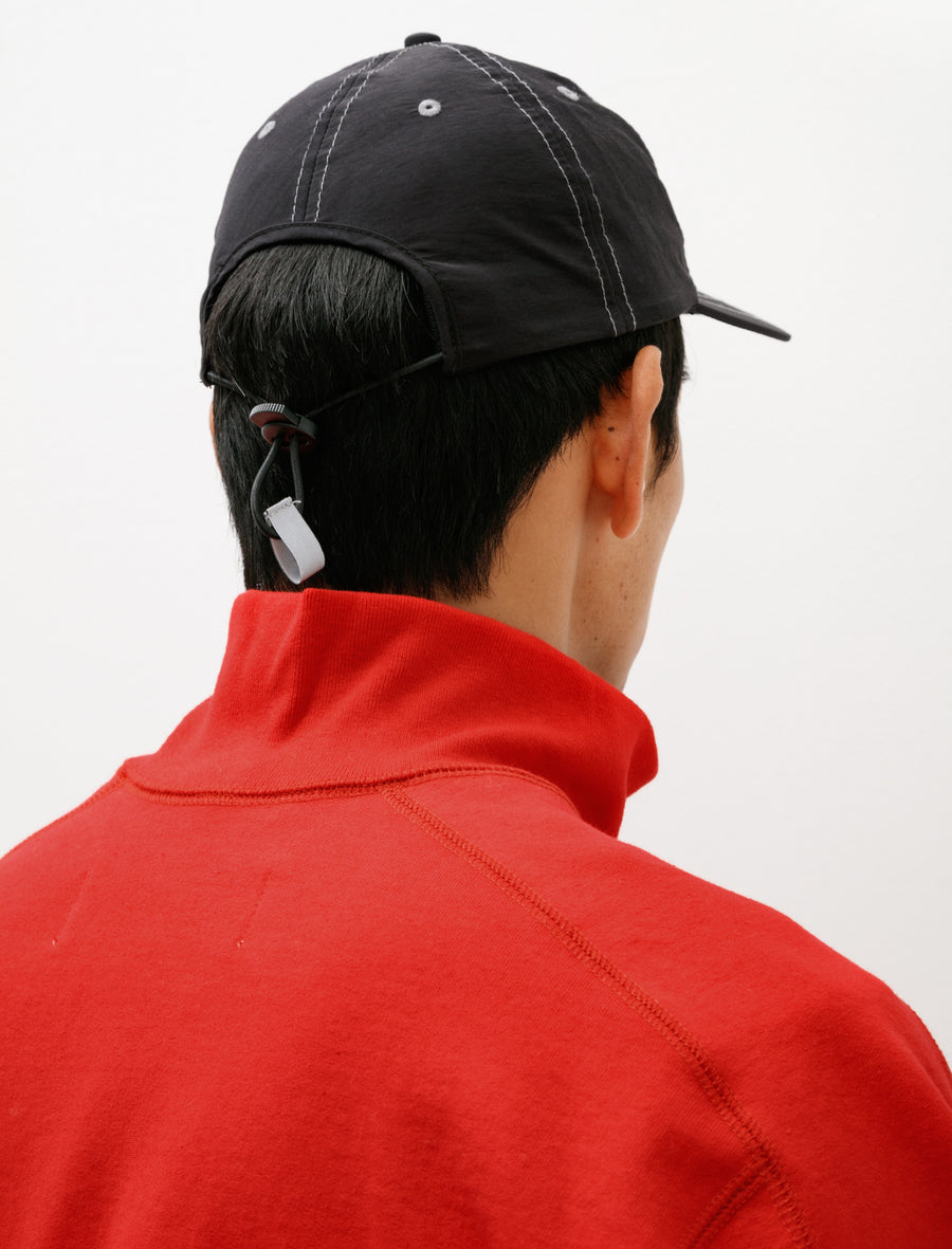 Colin Meredith Horseshoe 6 Panel Cap Black Nylon – Neighbour