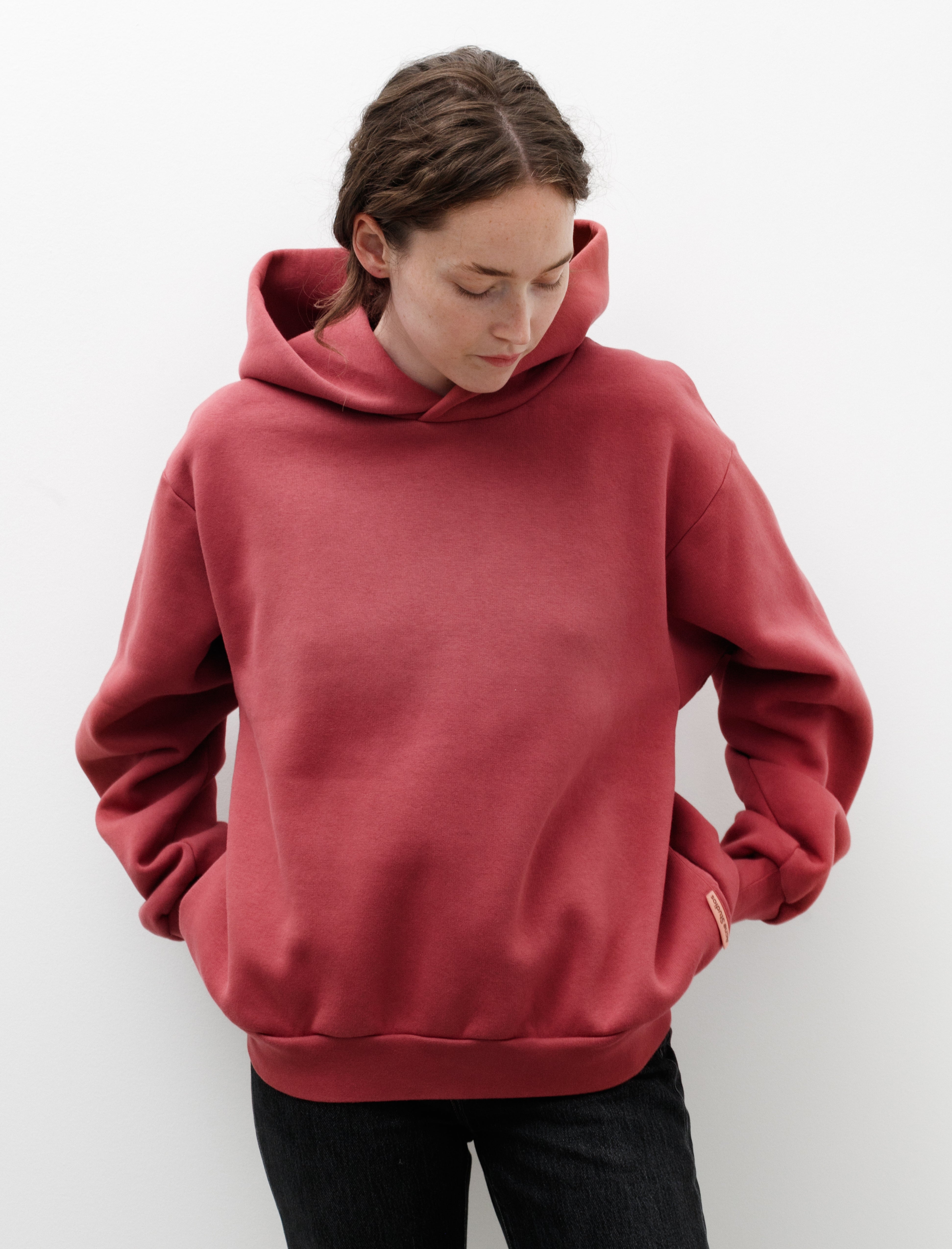 Acne Studios Hooded Sweatshirt Rosewood – Neighbour
