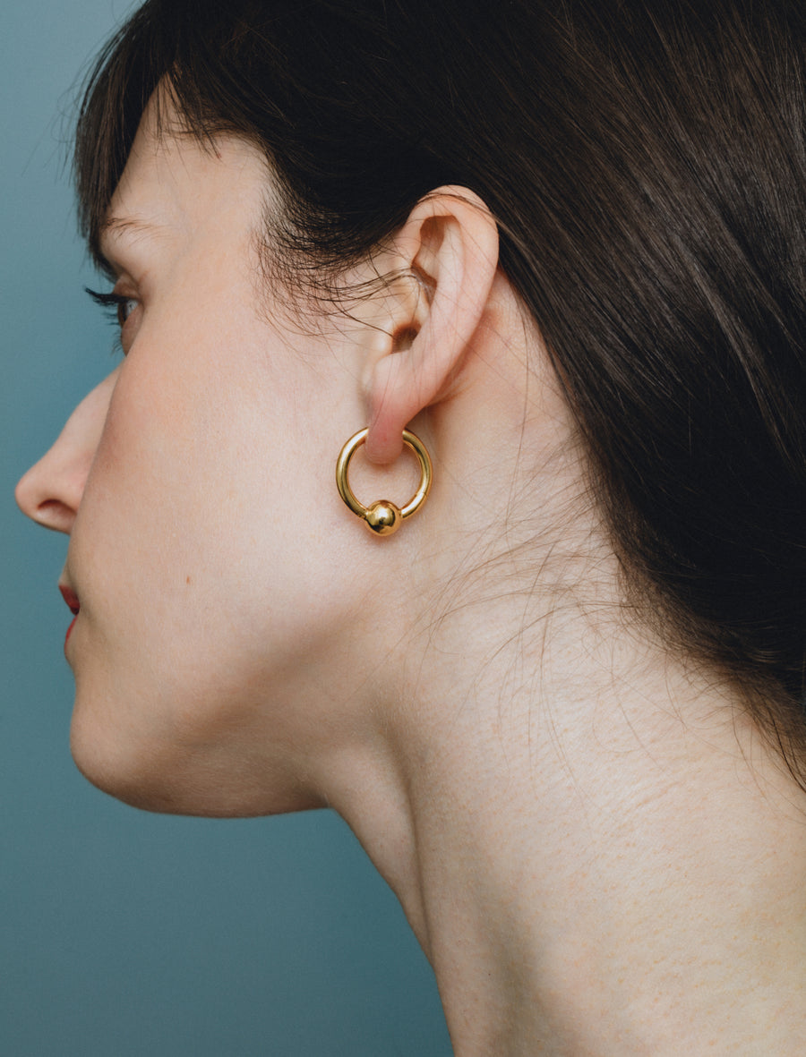 All Blues Pearl Earrings Polished Vermeil – Neighbour