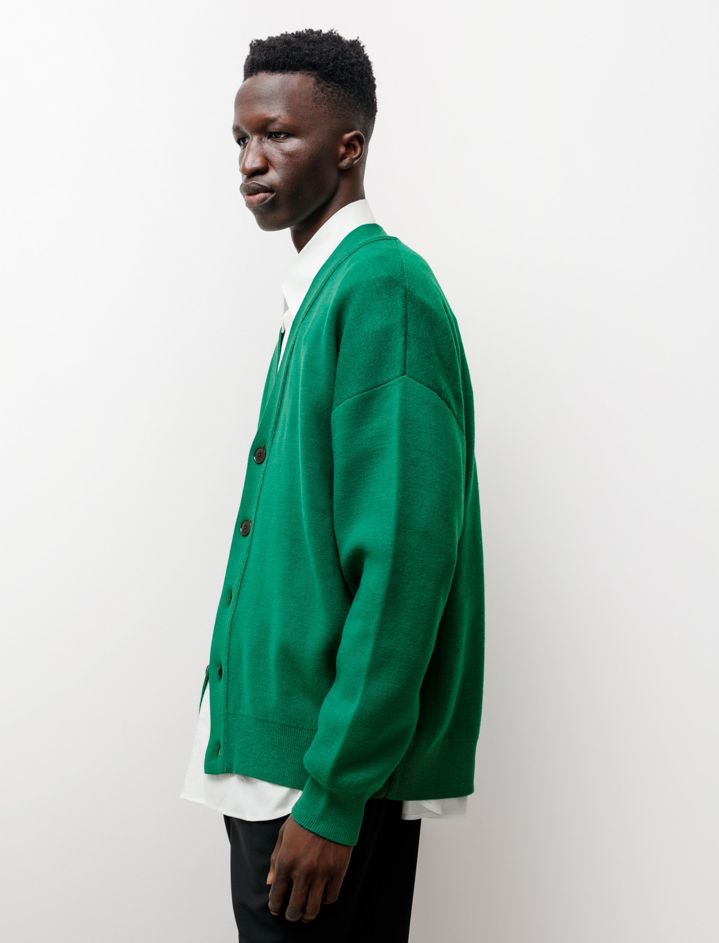 Acne Studios Cardigan Electric Green – Neighbour