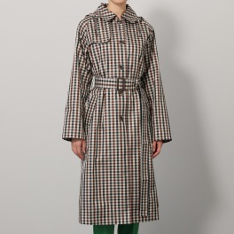 アクアスキュータム トレンチデザイン クラブチェック レインコートへ