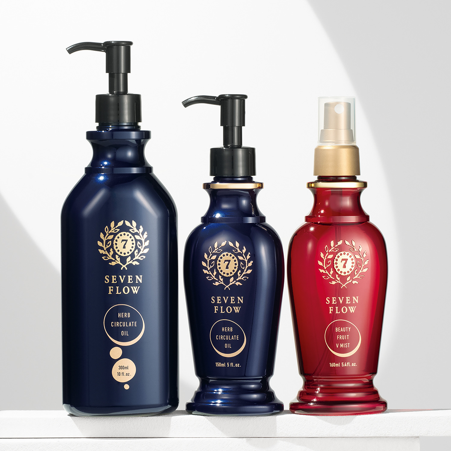 セブン フロー ハーブサーキュレイト オイル3本分＆ ビューティー