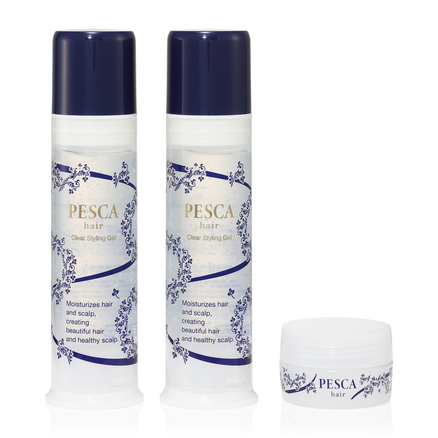 ペスカ ヘアスタイリングにも スキンケアにも使える！ クリア