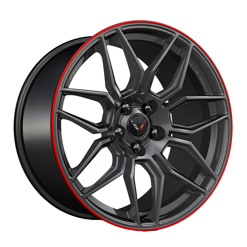 2024 C8 Corvette Z06 | 21 inch Wheel | Rear | Forged | Satin