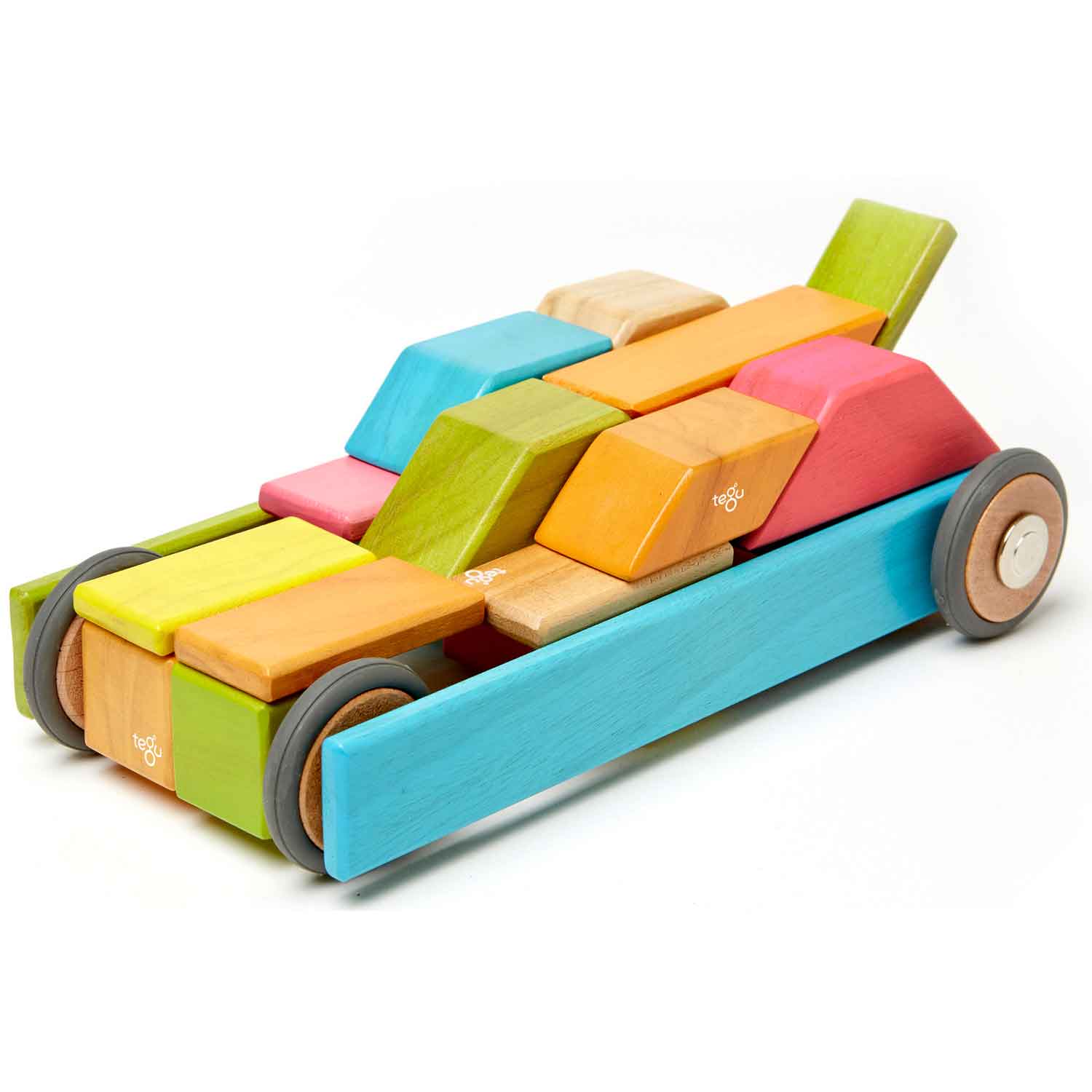 Tegu Magnetic Blocks, 42 Pieces - Tints | Becker's