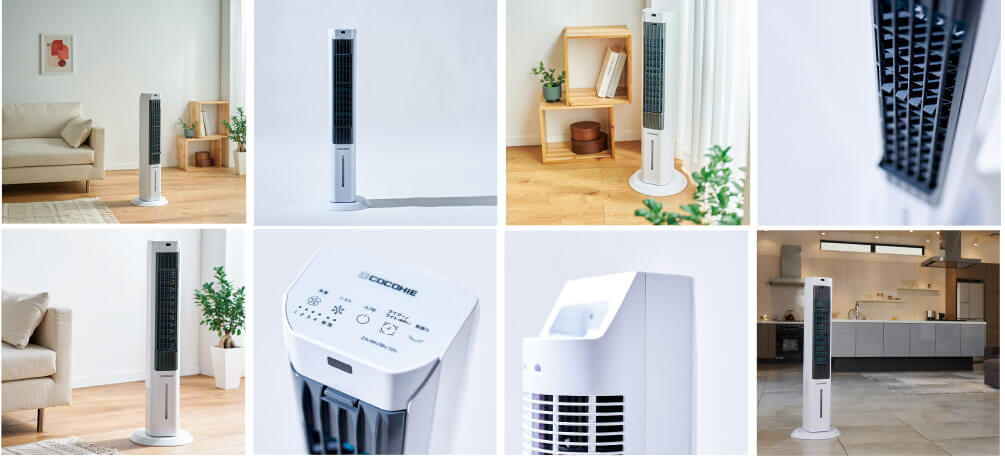 公式】ここひえ タワーT2（タワー型クーラー）｜ショップジャパン