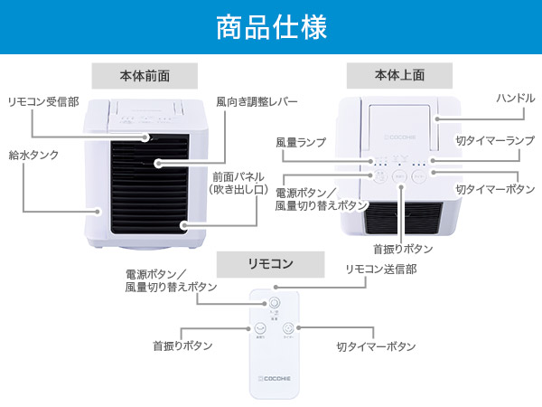 公式】ここひえ R7（卓上クーラー）｜ショップジャパン テレビ
