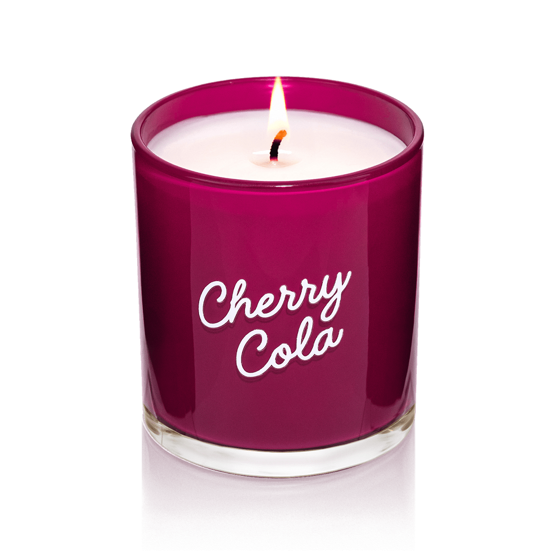 Cherry Candle​ | Candier® Luxury Cherry Cola Dessert Candle