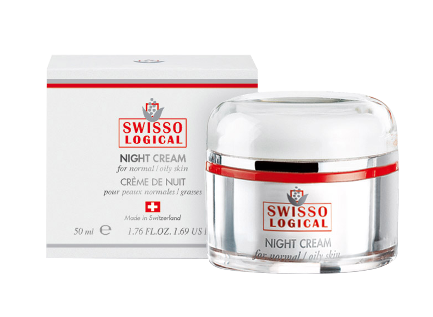 Swisso Logical - Night Cream for normal/oily skin - Zepter USA