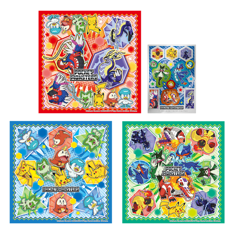 ポケットモンスター シールつきおりがみクール | 【ショウワノート