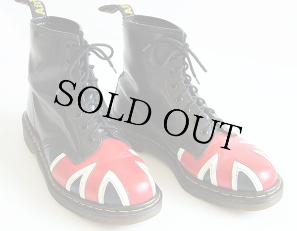 英国製 DR.MARTENSドクターマーチン ユニオンジャック 8ホールブーツ