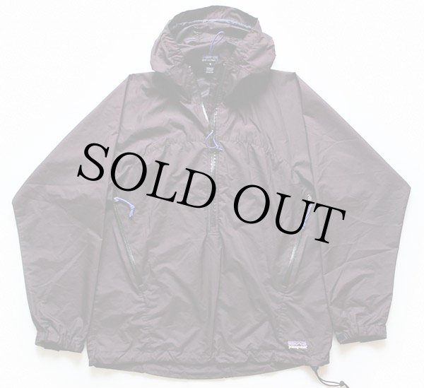 00s patagoniaパタゴニア エッセンシェル プルオーバー ダークパープル