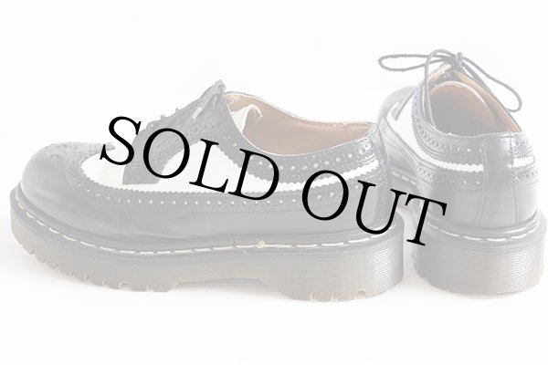 英国製 DR.MARTENSドクターマーチン ウイングチップ レザーシューズ
