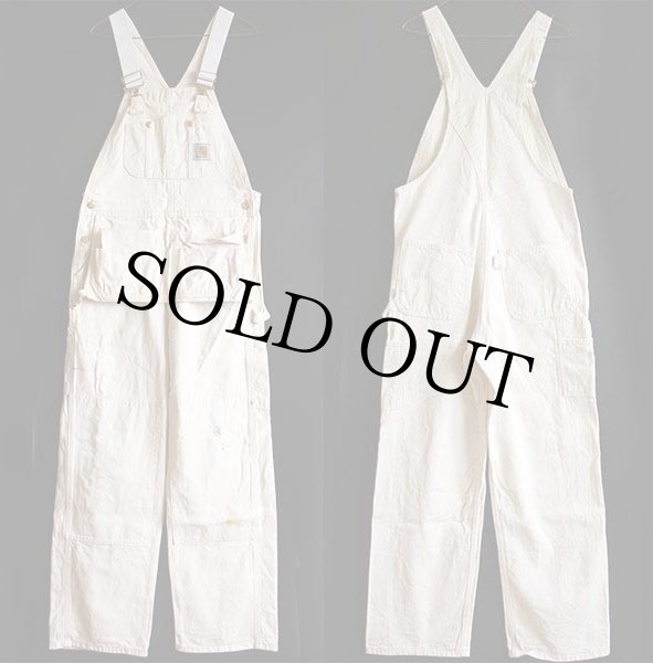 90s USA製 carharttカーハート エプロン付き ダブルニー