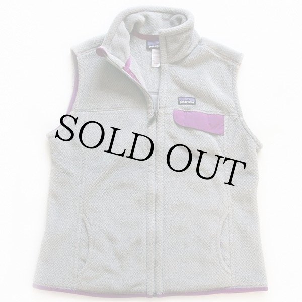 patagoniaパタゴニア RE-TOOLリツール POLARTEC フリースベスト グレー