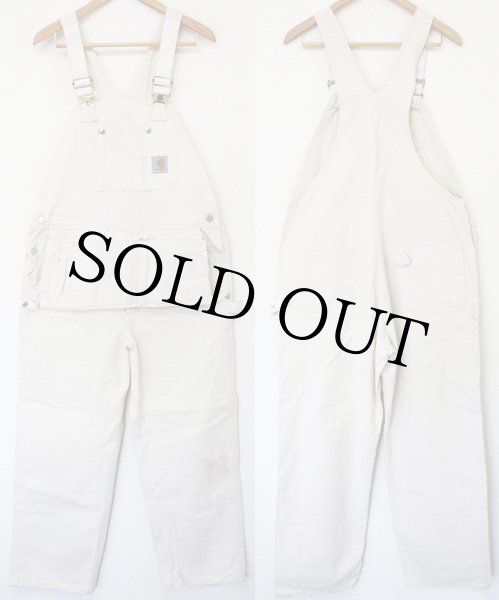 90s USA製 carharttカーハート エプロン付き ダブルニー