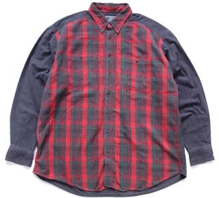 70s Woolrichウールリッチ ブロックチェック ウール シャツジャケット