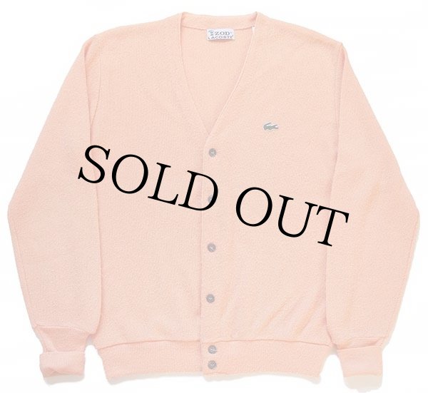 70s USA製 IZOD LACOSTE ラコステ ワンポイント アクリルニット