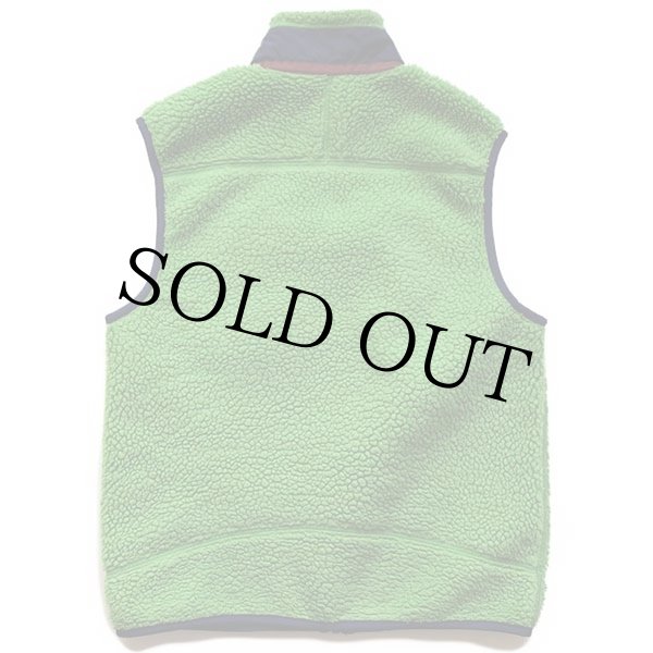 patagoniaパタゴニア クラシック レトロX フリースベスト 黄緑 S