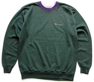 90s USA製 Championチャンピオン スクリプト ビッグロゴ刺繍