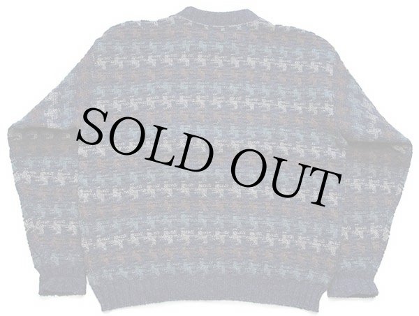 90s USA製 ORVISオービス 編み柄 ネップ入り ウールニット セーター L