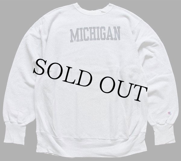 90s メキシコ製 Championチャンピオン MICHIGAN リバースウィーブ