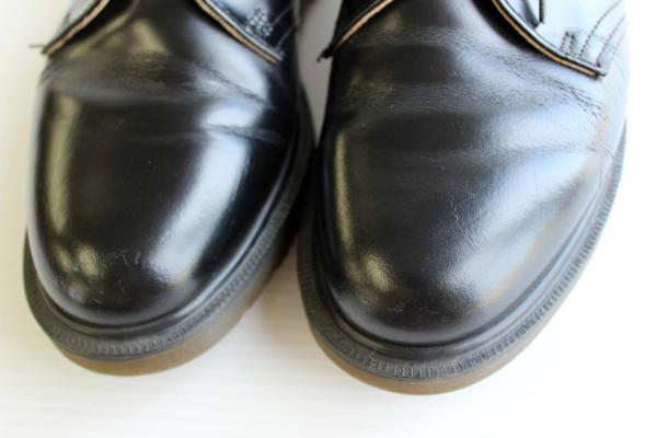 英国製 DR.MARTENSドクターマーチン 3ホール レザーシューズ 黒 UK7