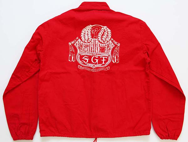 60s Swingster フロッキープリント レーシングジャケット S☆B