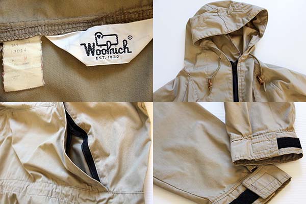 70s USA製 Woolrichウールリッチ アノラックパーカー M - Sixpacjoe