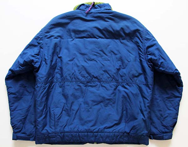 90s patagoniaパタゴニア 中綿入り ナイロン マウンテンジャケット 紺