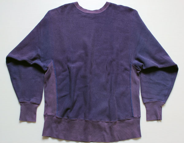 70s USA製 Championチャンピオン 単色タグ 無地 目無し ツートン