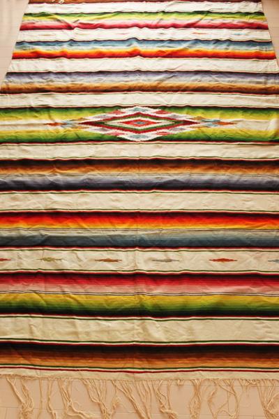 ビンテージ メキシカンラグ サラペ 大判 - Sixpacjoe Web Shop