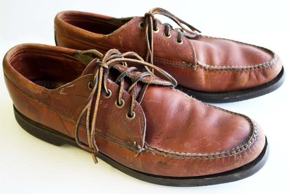 GOKEYSゴーキー モカシン レザーシューズ 茶 - Sixpacjoe Web Shop