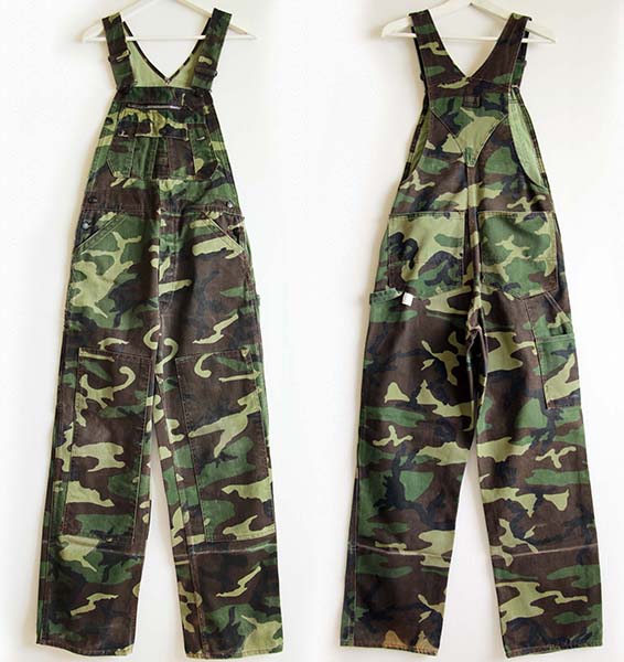 80s LIBERTY 迷彩 ダブルニー オーバーオール 30×32 - Sixpacjoe Web Shop